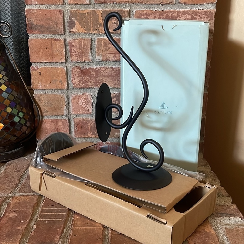 NIB PartyLite Hearthside Sconce Pair P7776